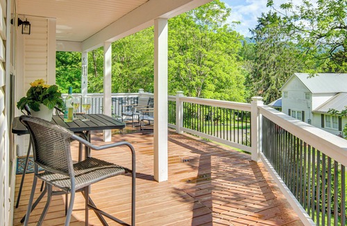 Waynesville House | Walk to Dtwn Waynesville: Home w/Deck!