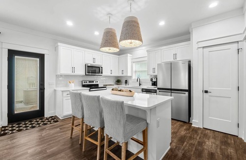 Inlet Beach Heights House | Walk to the Beach + Golf Cart | 4BR PCB Luxe Home with 30A Vibes