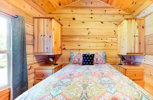 Leesville House | Waterfront cabin on two acres with dock and firepit