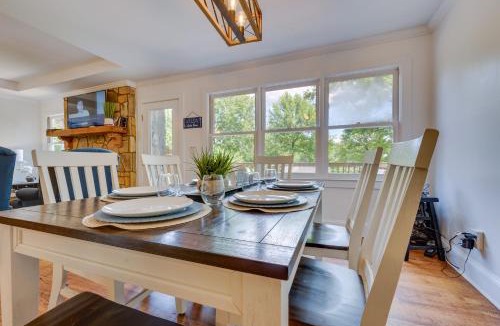 Eatonton House | Waterfront Sparta Home w/Game Room & Fire Pit!