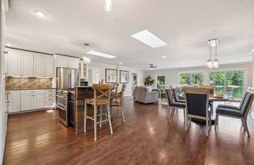 Mooresville House | Welcome to Carolina Cove - New Pool/Spa, Firepit, Single Level home with amazing views!