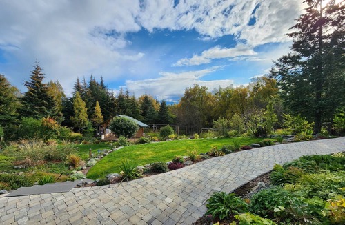Kachemak House | Wine tasting with a view! Exclusive apartment available at Bear Creek Winery.