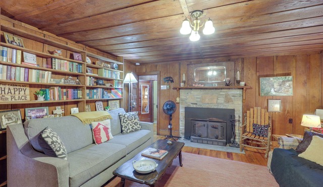 17 Mi to Sugar Mountain: ‘Tensie’s Cottage’ in Linville Falls