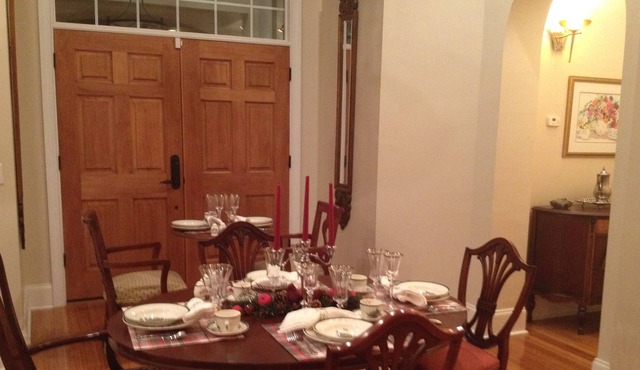 2400 square foot house quietly hidden in the trees, 10 miles from Ag Center