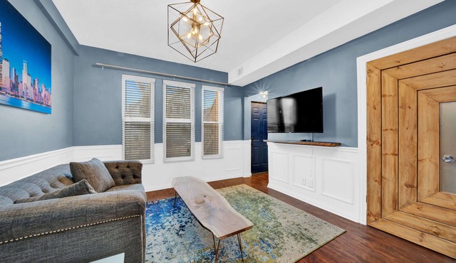Avondale Gem: 2BR w/Free Parking, Train Access & 2 Offices, Near Logan Sq in Chicago