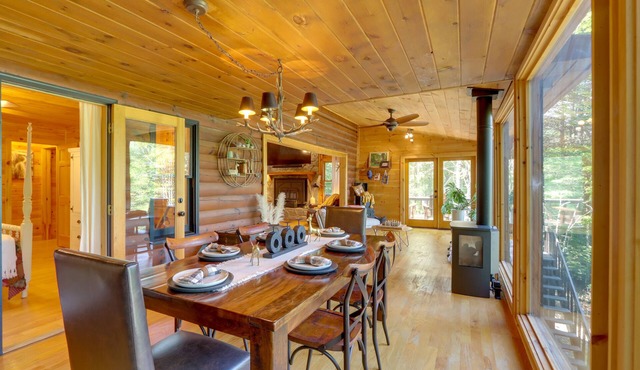 Blue Ridge Cabin w/Hot Tub & Private Lake!