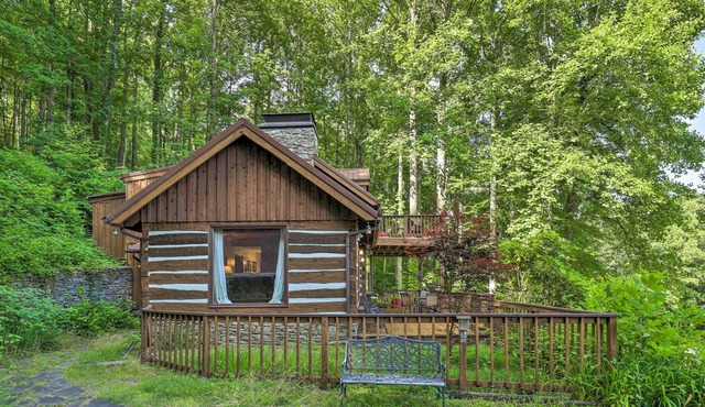 Charming Storybook Hideaway w/ Fire Pit & Deck!