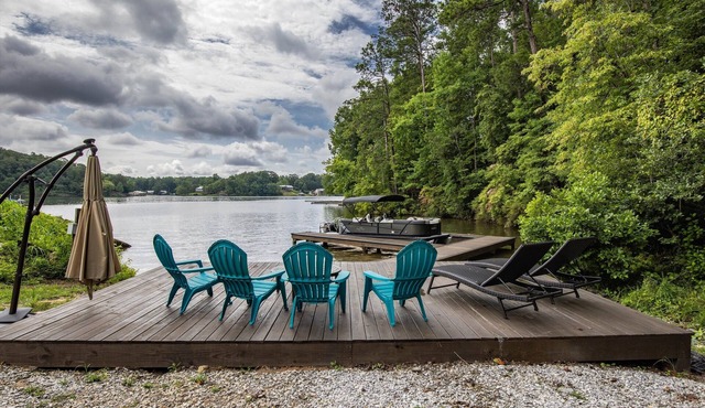 Cozy Lake Martin Cabin - Bottom Floor Rental - with Stunning Waterfront Views