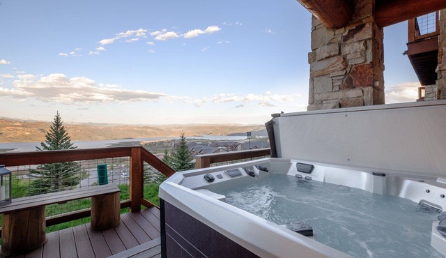Deer Crest 10507, Luxury Smart Home with Spa Amenities, Views Ski in Ski Out in Park City