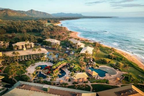 Exclusive Kauai Beachfront Resort with Dining, Bar, Spa, Pool & Waterslide in Lihue