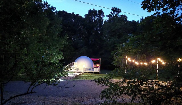 Exclusive Private Woodland Escape – Book 2 domes on 100+ Acres