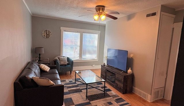 Experience Sherman Hill from the Olive 3, 1 bed apartment in downtown Des Moines in Des Moines