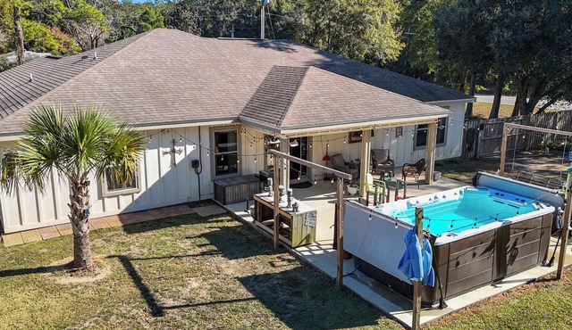 Family Home with Swim Spa and Fenced Yard