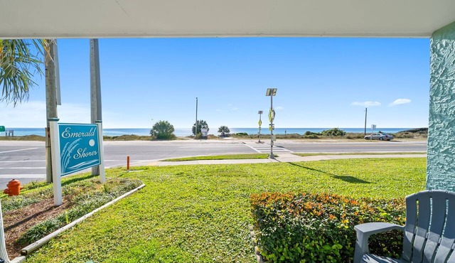 Ground Floor Beachfront Condo with Gulf Views