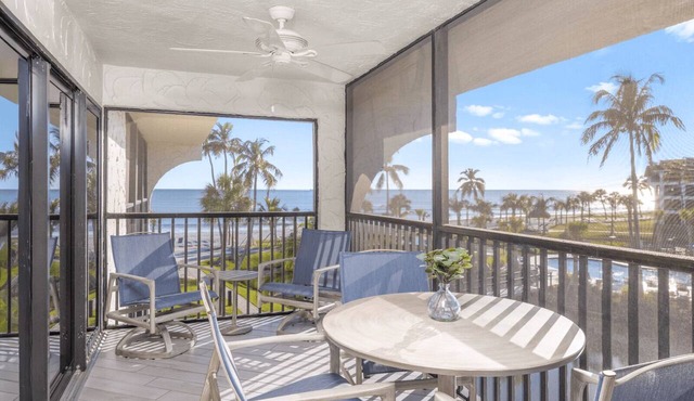 Gulf-View & Fully Renovated Condo E31— Steps to the Beach at Pointe Santo