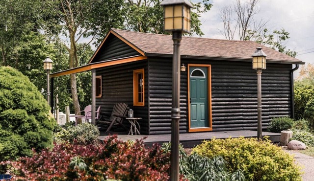 Heartbreaker|Log Cabin + Hot Tub w/TV+ Pickleball in Bellevue