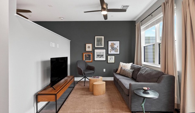 Hillsboro Village Studio + Balcony | Near Vanderbilt, Belmont, Music Row in Nashville