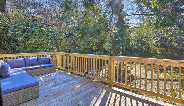 Historic College Park Retreat w/ New Deck!