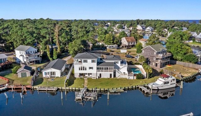 Inlet Palms: Canalfront | Private Pool | Dogs Welcome! in Kill Devil Hills