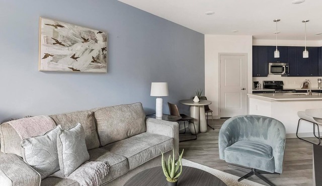 Landing | Modern 1BD, Gym, Yoga Studio
