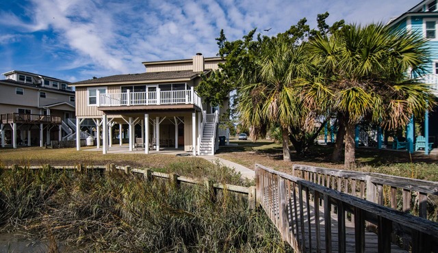Lost Options-Premier Home w/Tidal Creek Dock; Creek/Marsh Views; Easy Beach Access