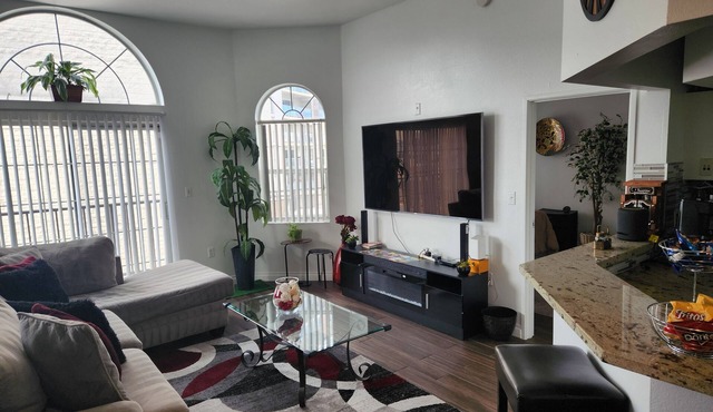 Lrg 2 bd/2bth near strip/convention ctr.