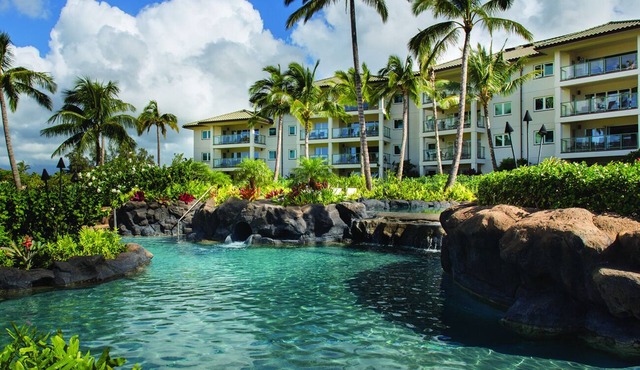 Marriott's Kauai Lagoons Kalanipu'u. Beautiful two Bedroom Villa, Full Kitchen in Lihue