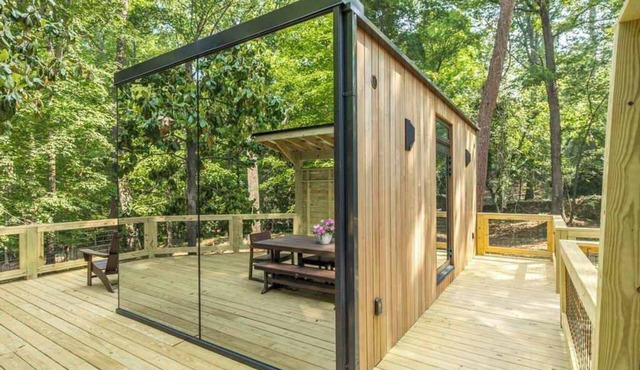 Mirror House Escape + Sauna/Cold Plunge