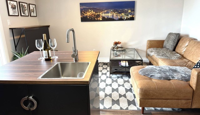 Modern Heritage Oasis with Stunning Tay Basin & Fountain View in Perth