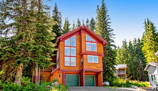 Mountain-view lodge with gas grill, washer/dryer, & WiFi - walk to ski lifts