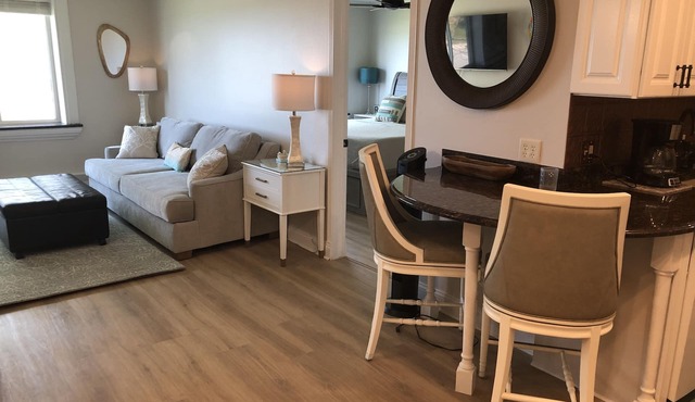 NEW! BEACHFRONT LAKE VIEW Lake Michigan 1BR-private beach/heated pool/sundeck! in South Haven