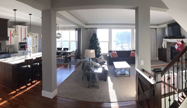 New Luxury Home With Huge Wet Bar Ready for Super Bowl LII in Lakeville