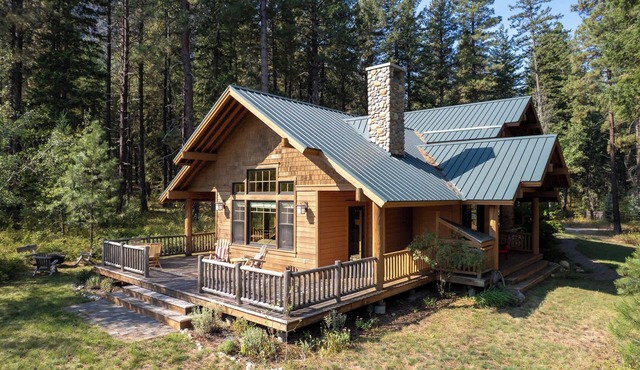 Norsk Hus, 3-Bedroom Lodge w/fireplace in Mazama in Mazama