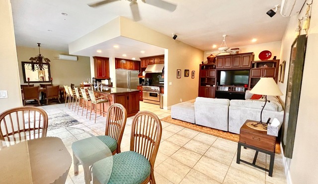 OCEANFRONT-VIEW HOME IDEAL LOCATION FULLY EQUIPPED in Lihue