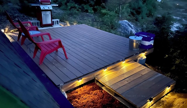 Off-Grid A-Frame Hideaway in Parry Sound
