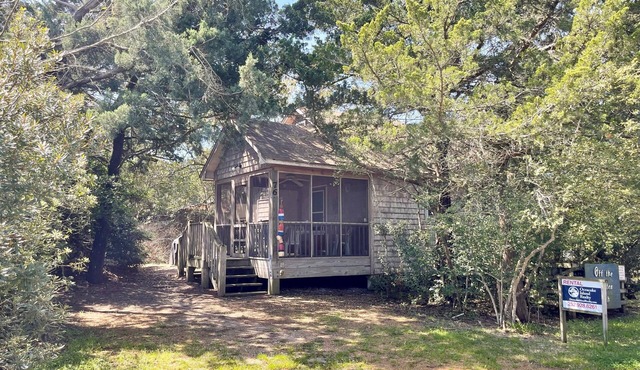 Off The Beaten Path: Surrounded by trees and nicely secluded. in Ocracoke