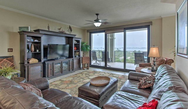 Ornate Resort Condo w/Balcony, Pool, Water Views!