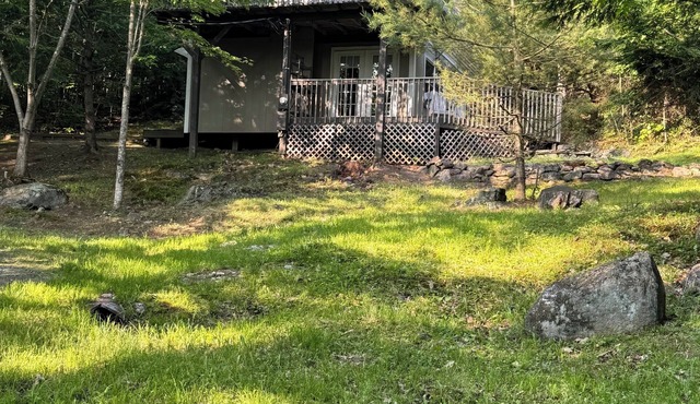 Private Waterfront Access Home with Dock, Swimming, Kayaks ,Sleeps 6 in Chesterville