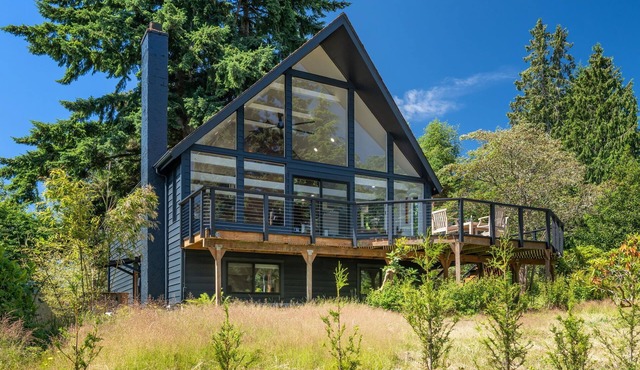 Renovated A-frame with water view in Vashon