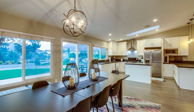 Spacious home with incredible backyard views