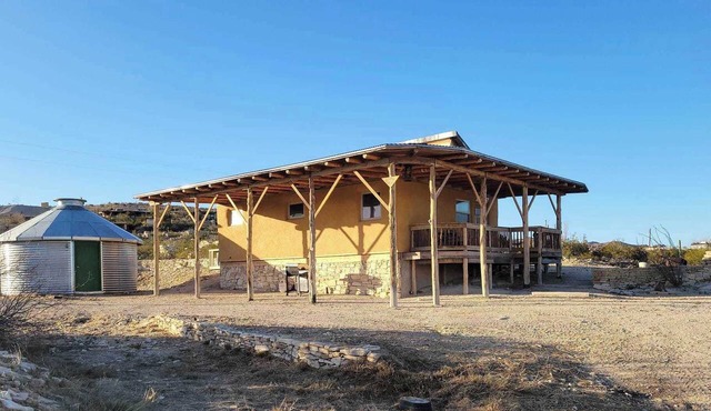 Spirit House in the Terlingua Ghost Town