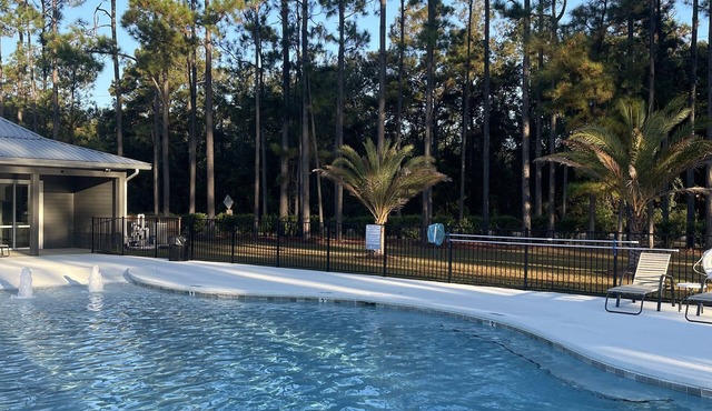 Stay in a Luxury Rv and while visiting the beaches of Gulf Shores, AL