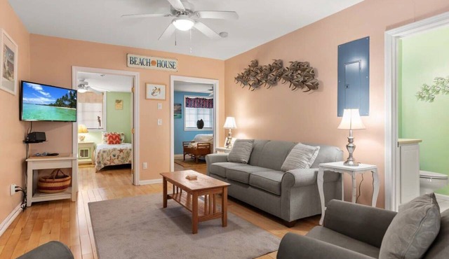 Steps from Beach | Pool | Parking | Large Deck in Hampton