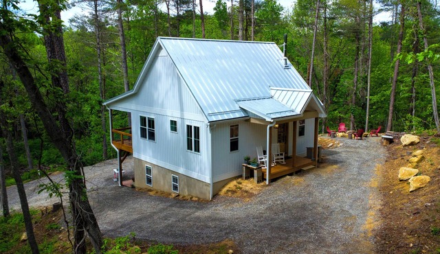 Storybook Farmhouse in the Woods