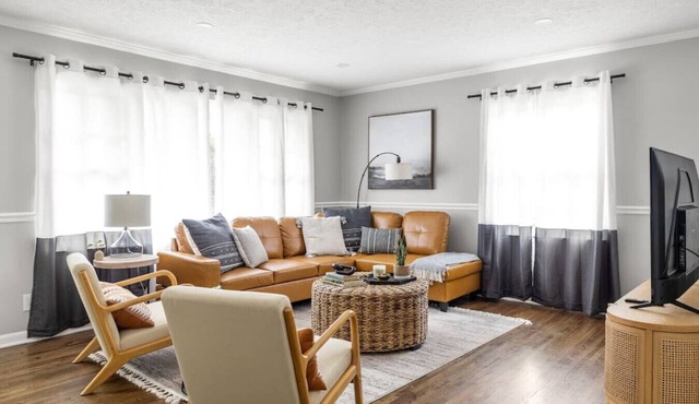Stylish 3-Bedroom Near ATL Airport & City Center