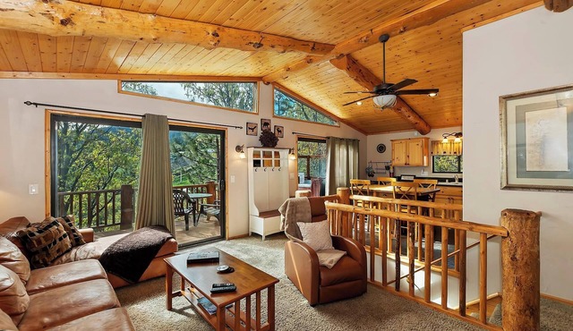 Walk to Bear Mtn! HOT TUB! WIFI! Propane BBQ!