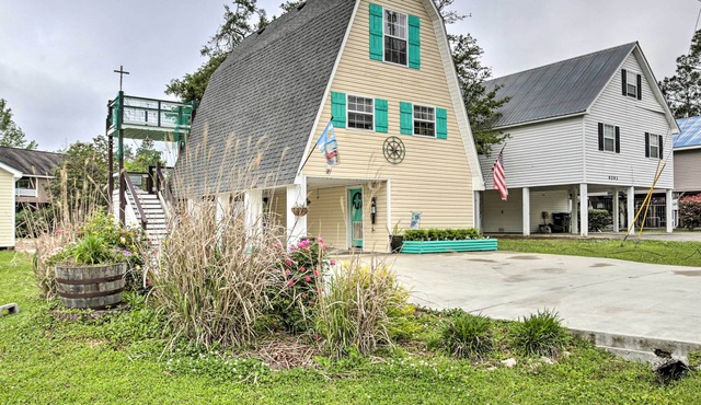 Waterfront Kiln Retreat w/ Multiple Decks & Dock!