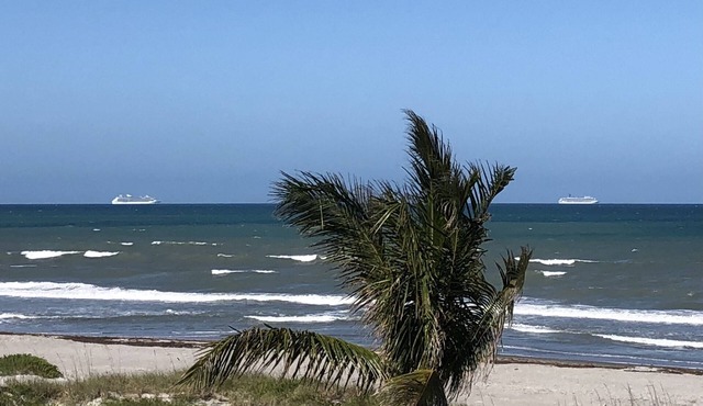 Welcome to Paradise. Amazing ocean front view from your own private deck.