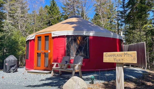 Yurt Glamping on the Quiet-side of Acadia National Park!