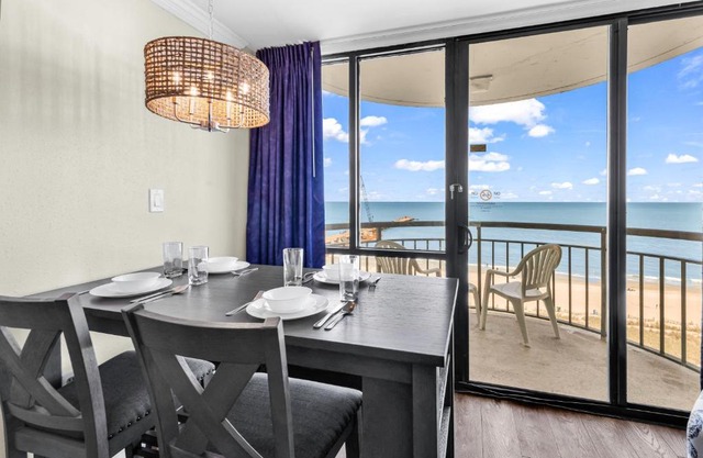 Oceanfront Condo with Balcony